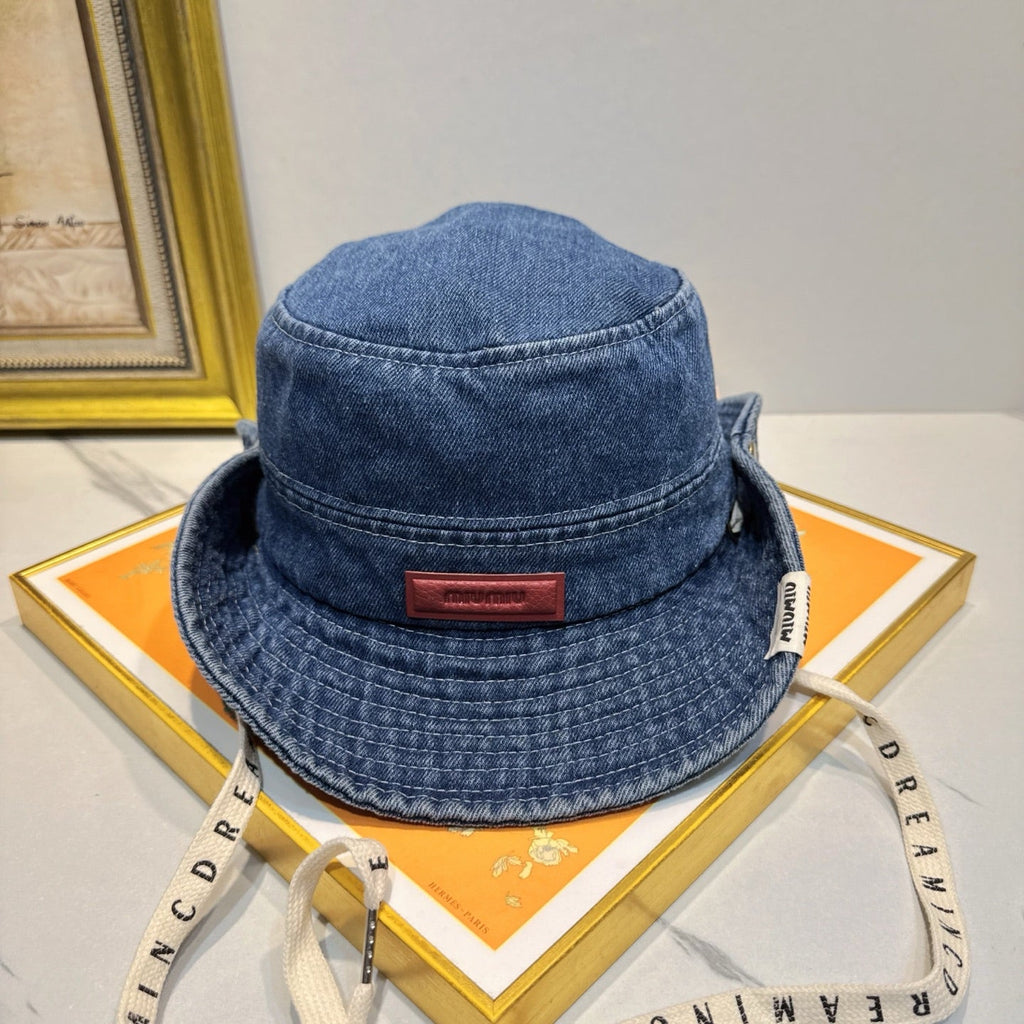Miu Miu Denim Bucket Hat - image 4