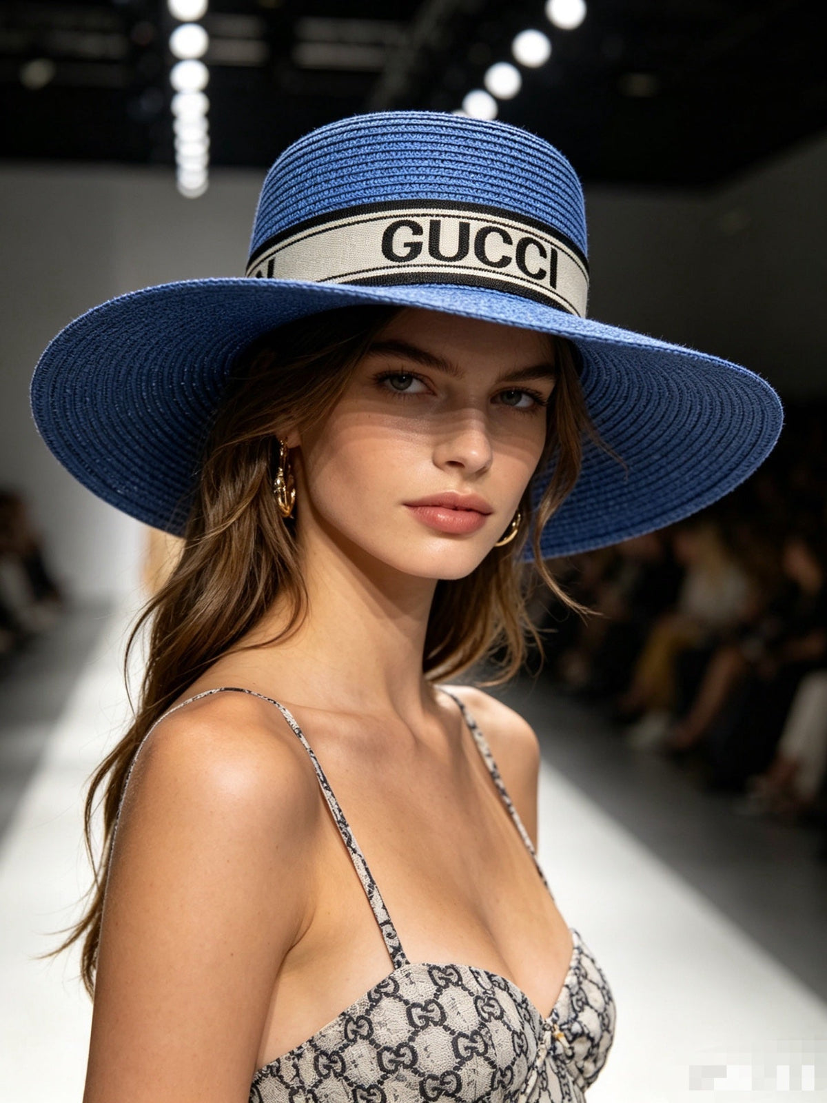 Woven Open Knit Hat - image 4