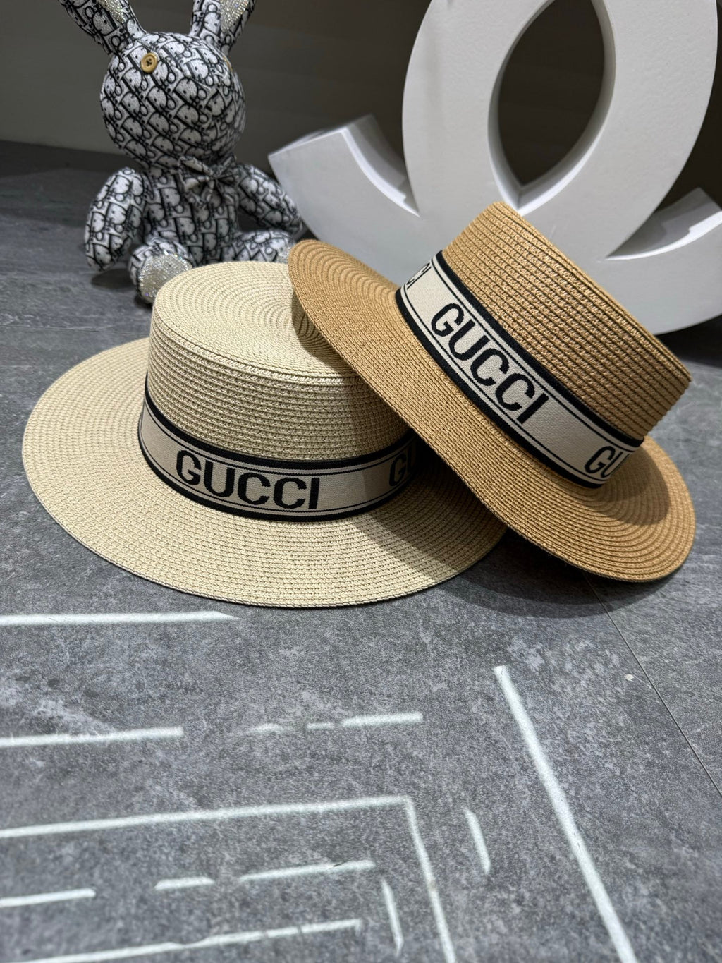 Woven Open Knit Hat - image 9