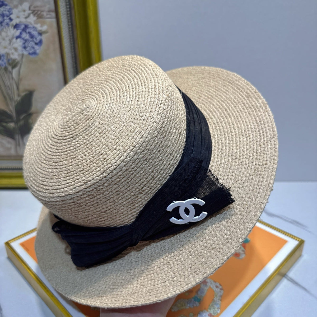 Chanel Woven Bucket Hat - image 8