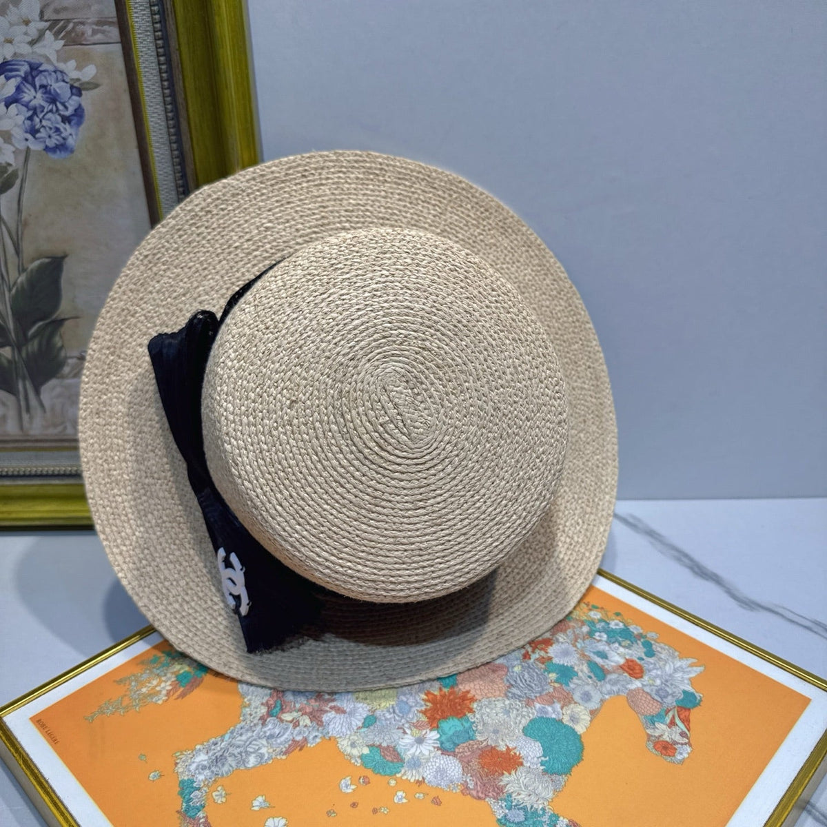 Chanel Woven Bucket Hat - image 7