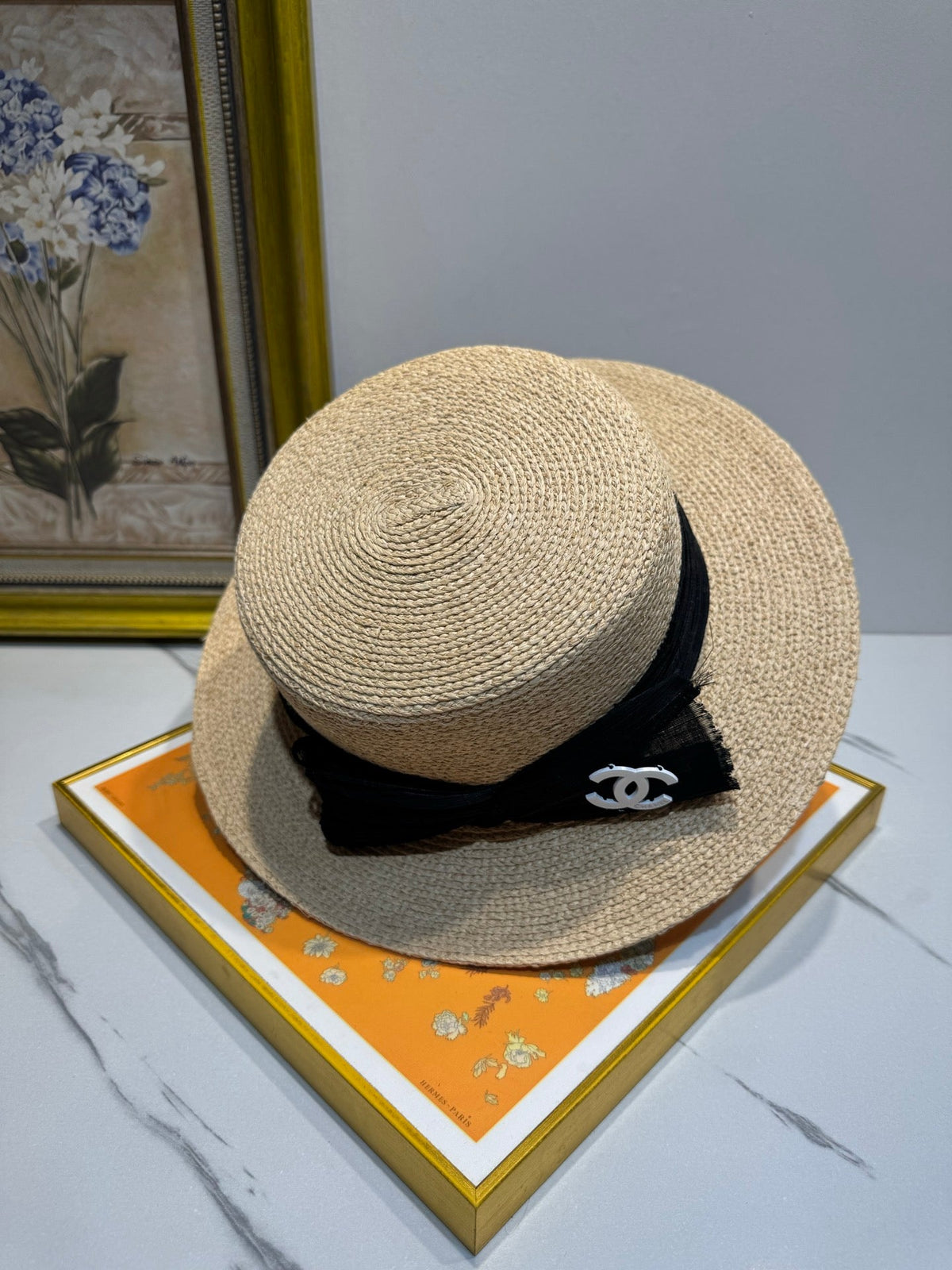 Chanel Woven Bucket Hat - image 2