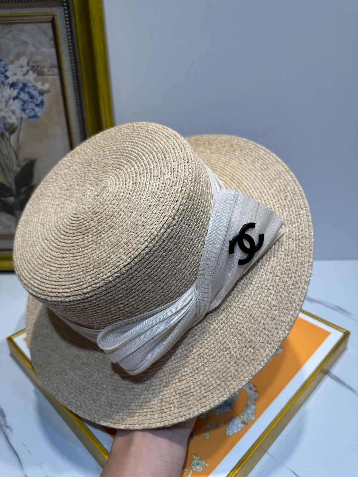 Chanel Woven Bucket Hat - image 7