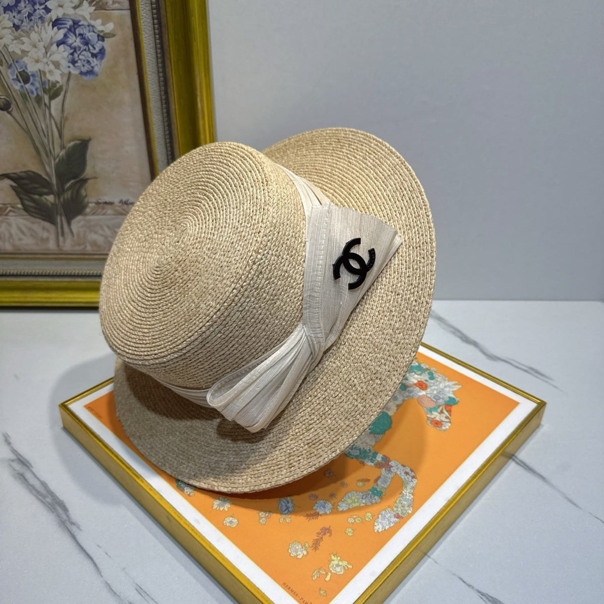 Chanel Woven Bucket Hat - image 5