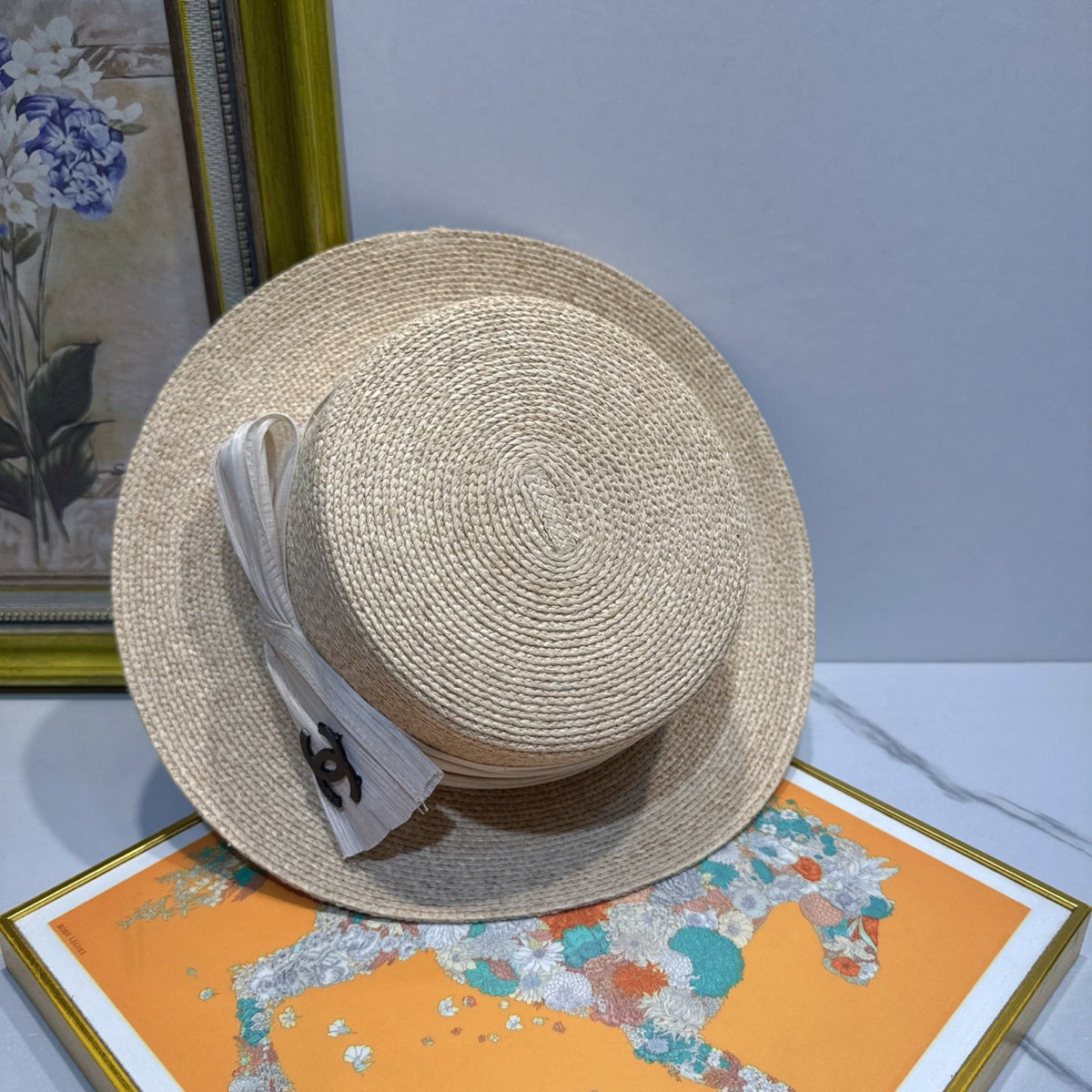Chanel Woven Bucket Hat - image 8