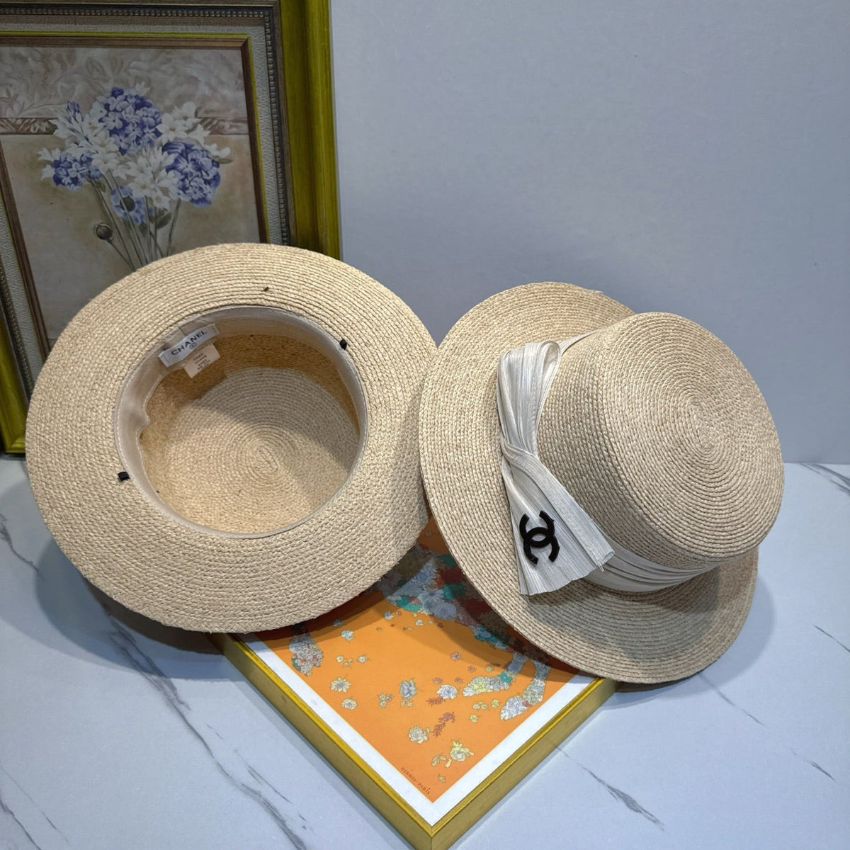 Chanel Woven Bucket Hat - image 9