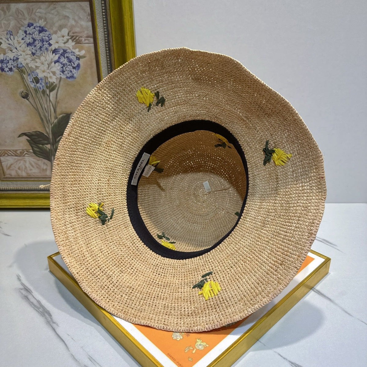 Chanel Straw Hat - image 9
