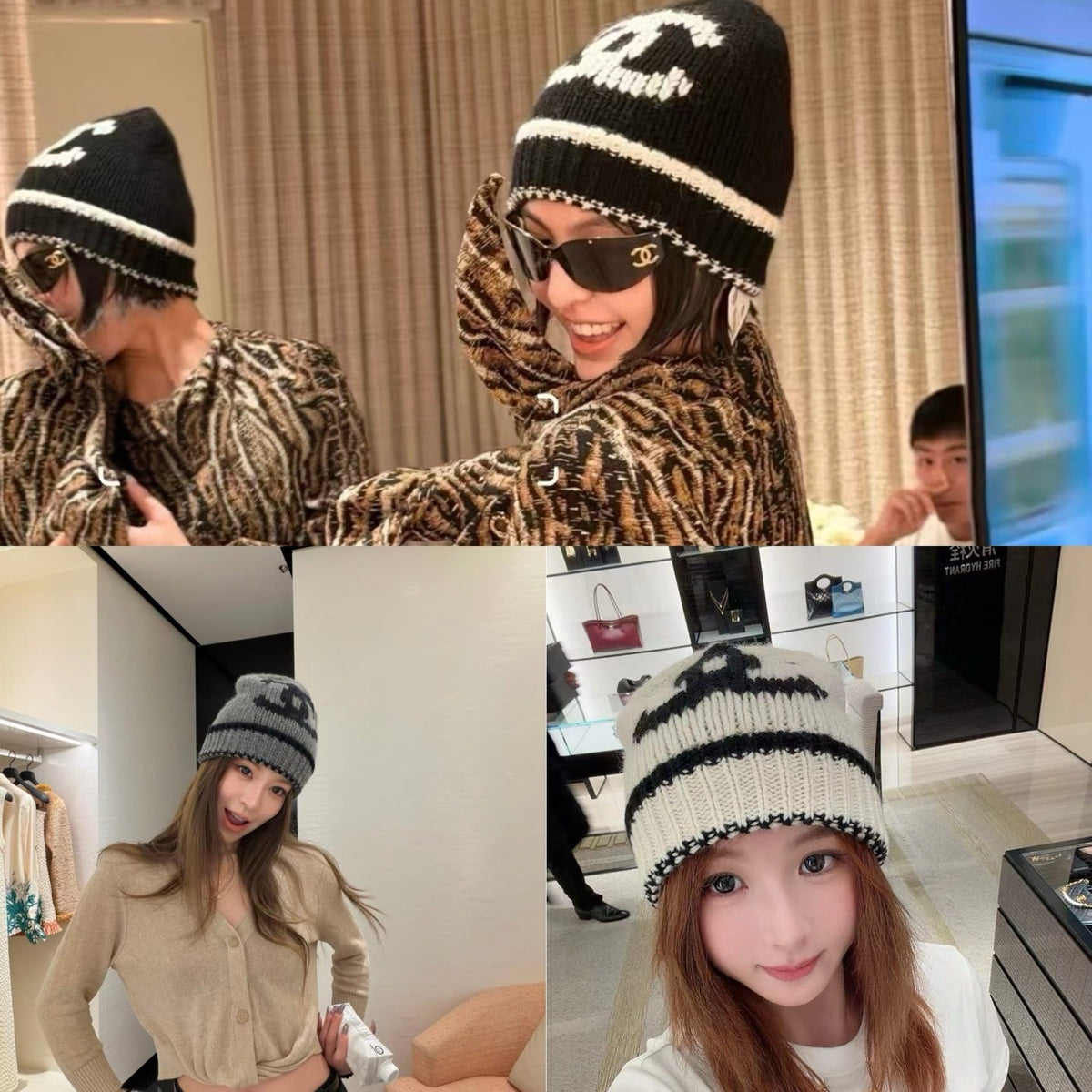 Chanel Knit Beanie - image 2