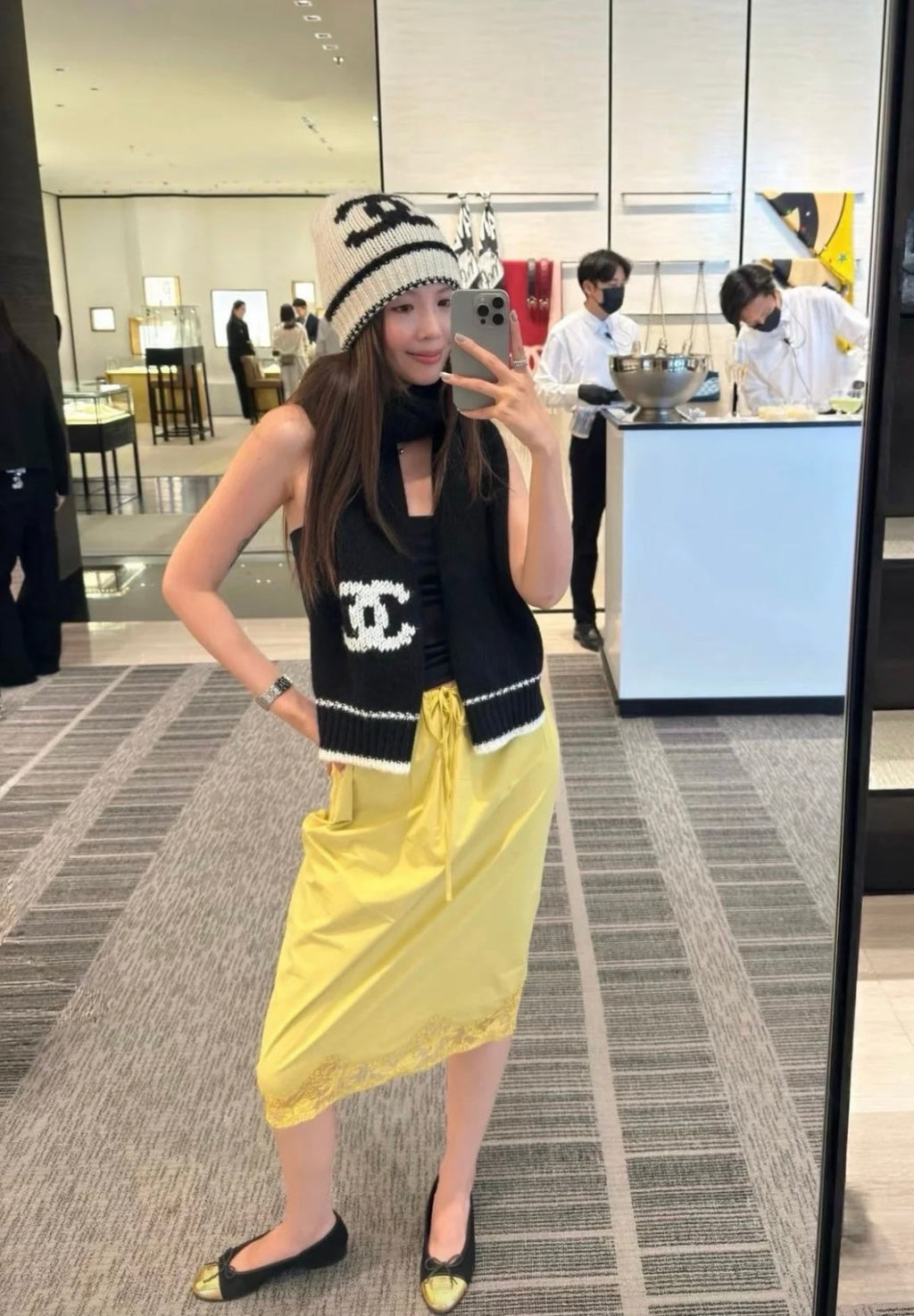 Chanel Knit Beanie - image 5