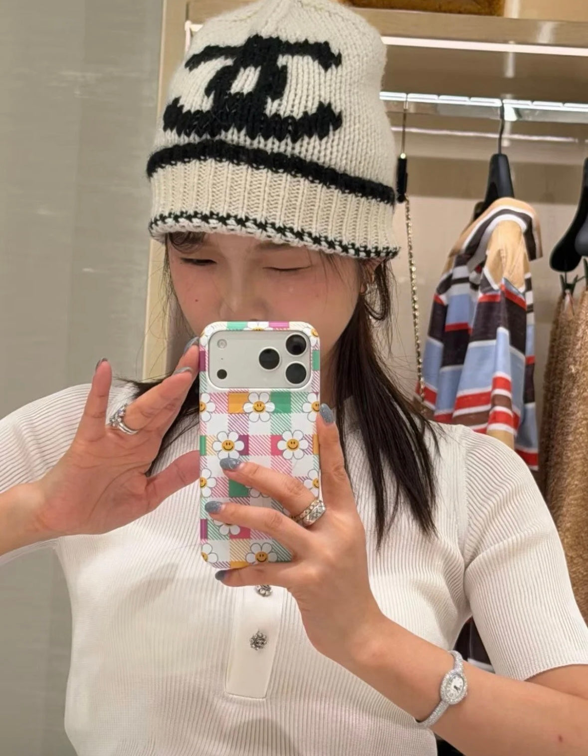 Chanel Knit Beanie - image 7