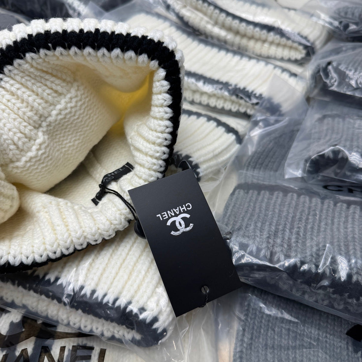 Chanel Knit Beanie - image 9