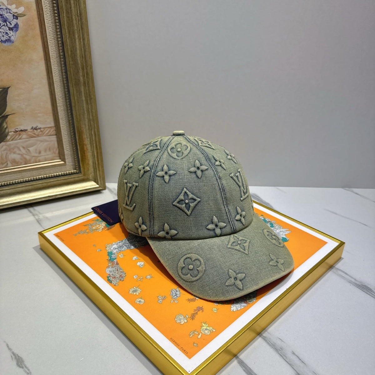 Louis Vuitton Denim Baseball Cap - image 3