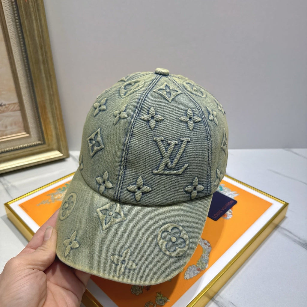 Louis Vuitton Denim Baseball Cap - image 6
