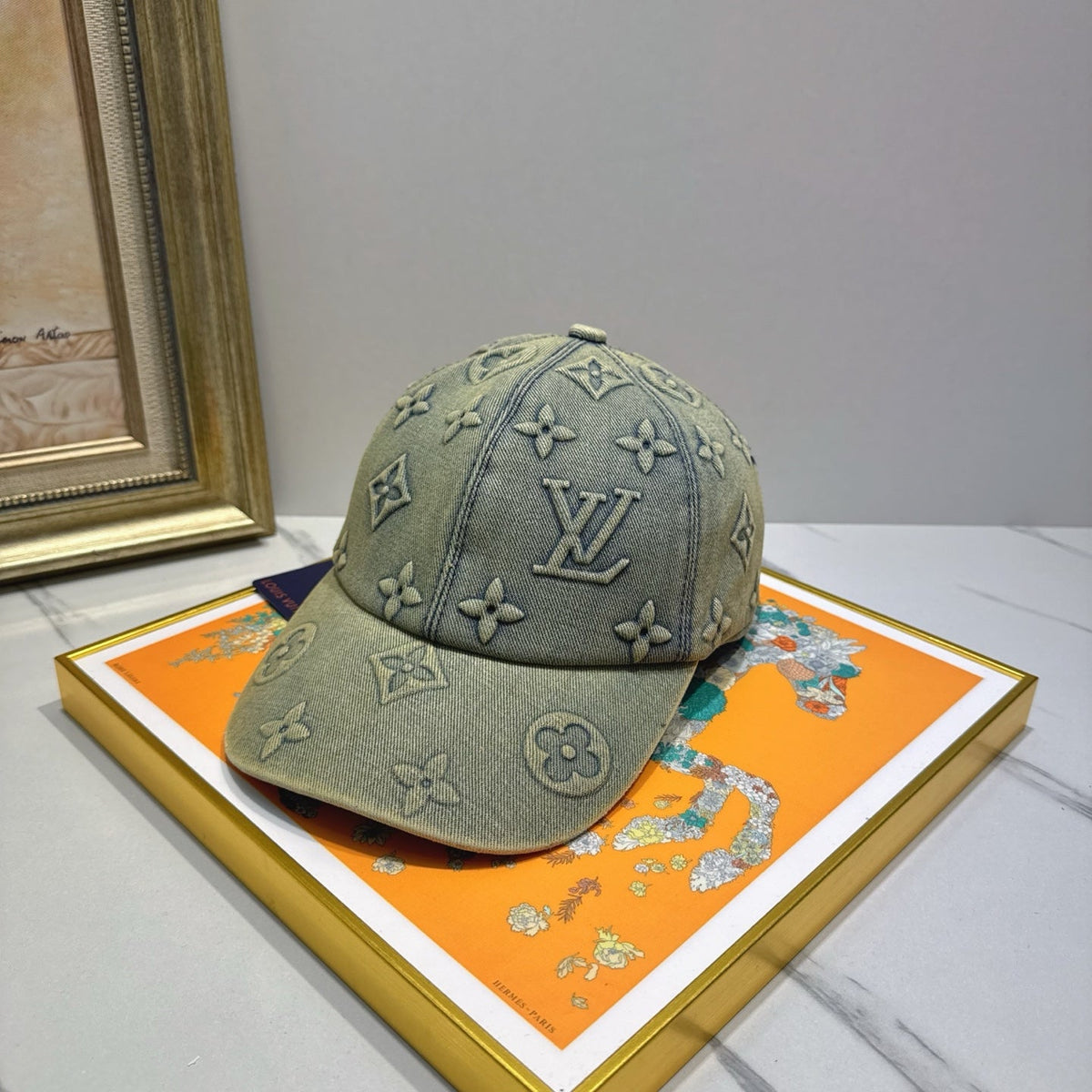 Louis Vuitton Denim Baseball Cap - image 2