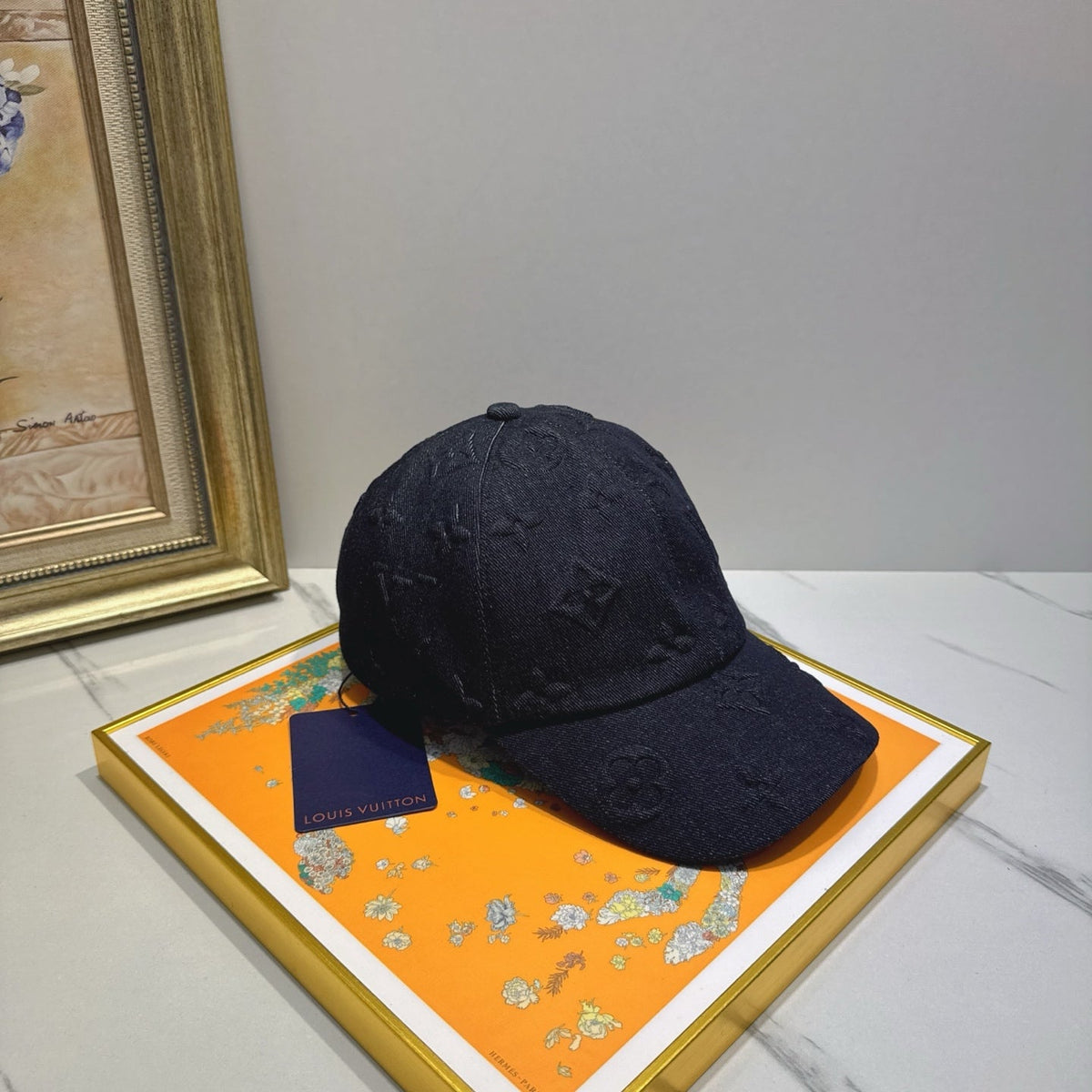 Louis Vuitton Denim Baseball Cap - image 3