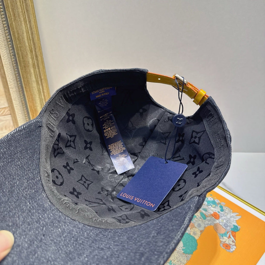 Louis Vuitton Denim Baseball Cap - image 9