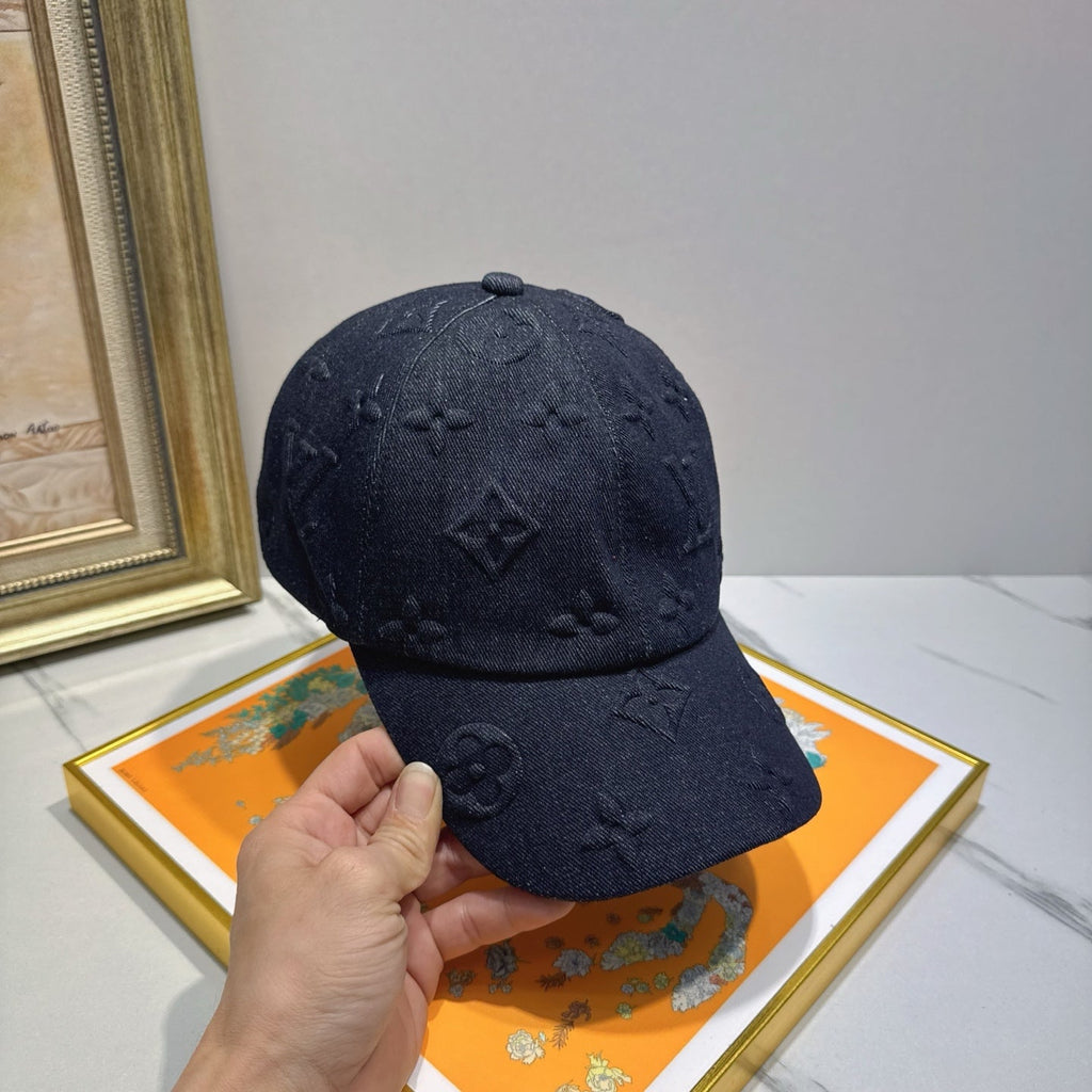 Louis Vuitton Denim Baseball Cap - image 7
