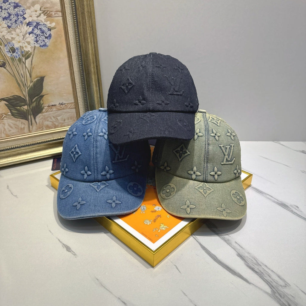 Louis Vuitton Denim Baseball Cap - image 3