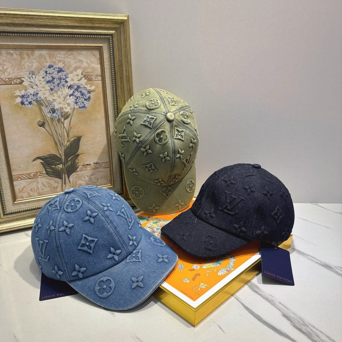 Louis Vuitton Denim Baseball Cap - image 2
