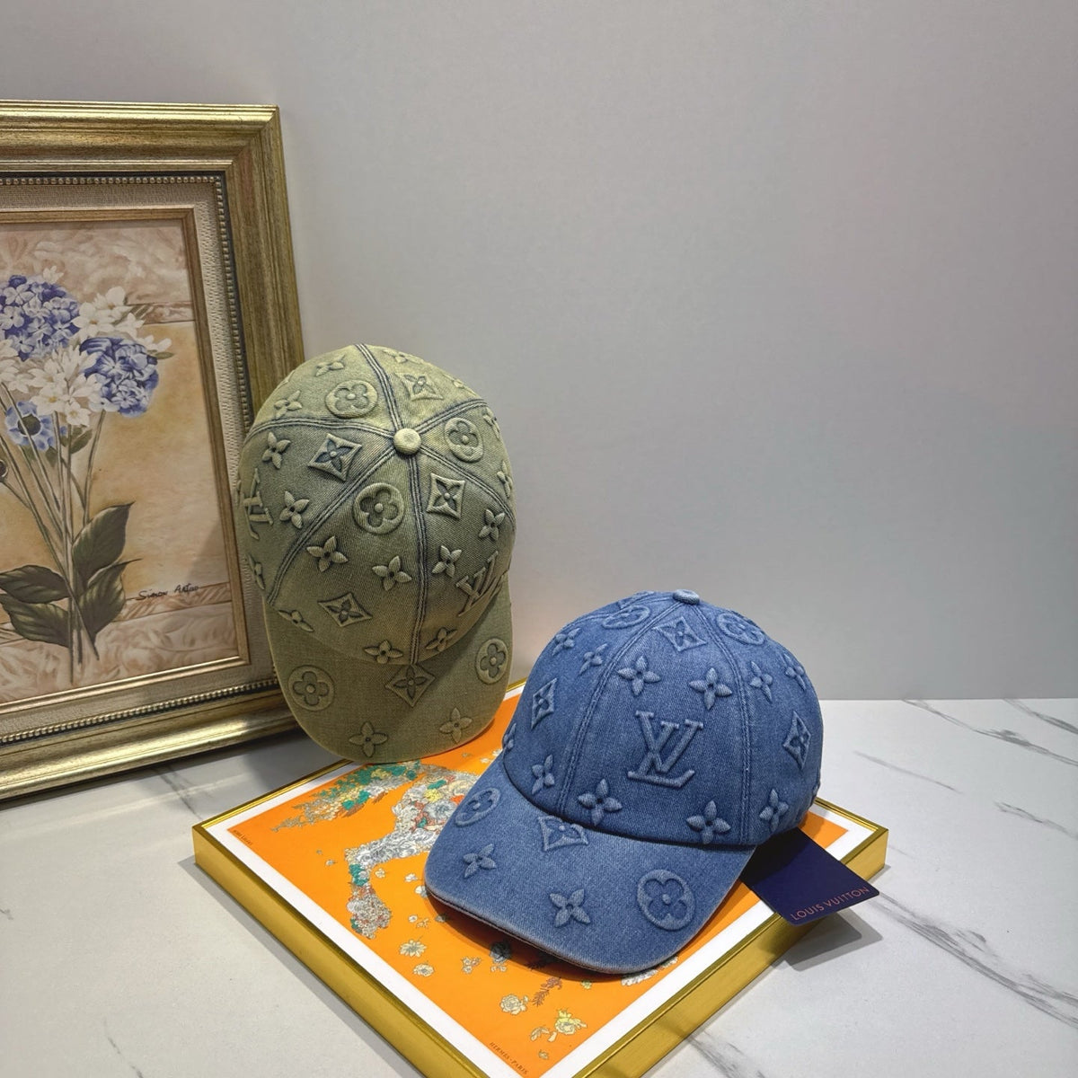 Louis Vuitton Denim Baseball Cap - image 6