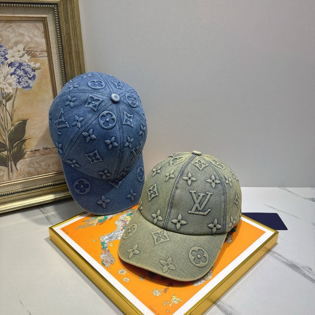 Louis Vuitton Denim Baseball Cap - image 4