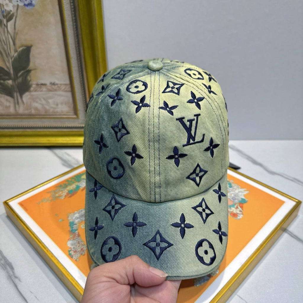 Louis Vuitton Denim Baseball Cap - image 5