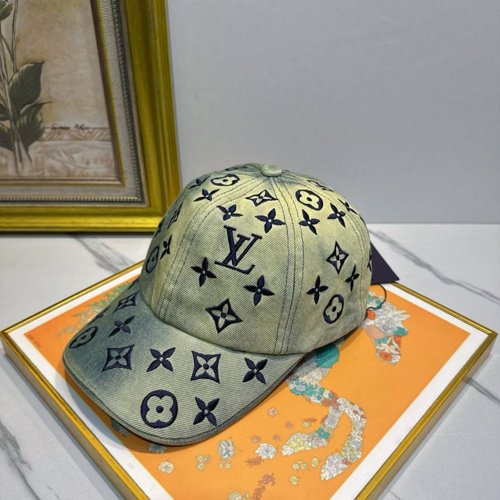 Louis Vuitton Denim Baseball Cap - image 2