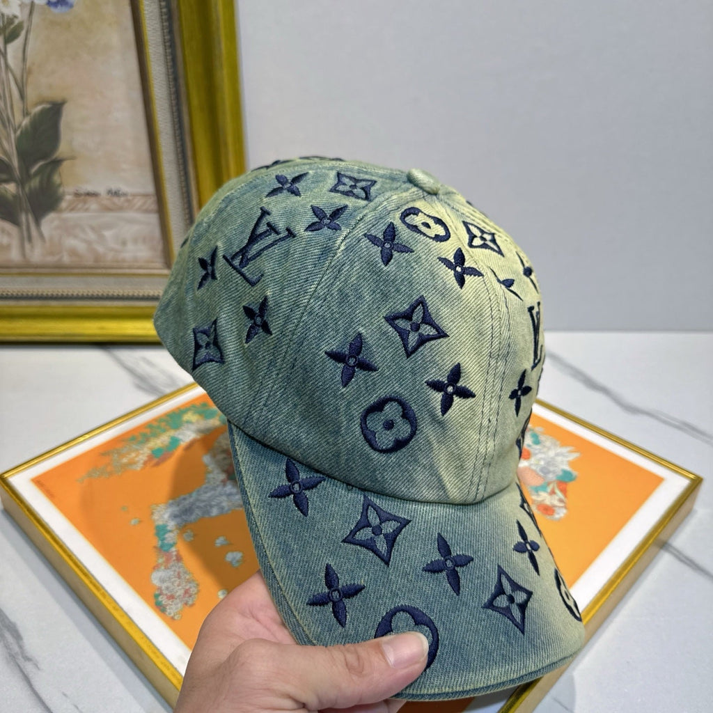 Louis Vuitton Denim Baseball Cap - image 7