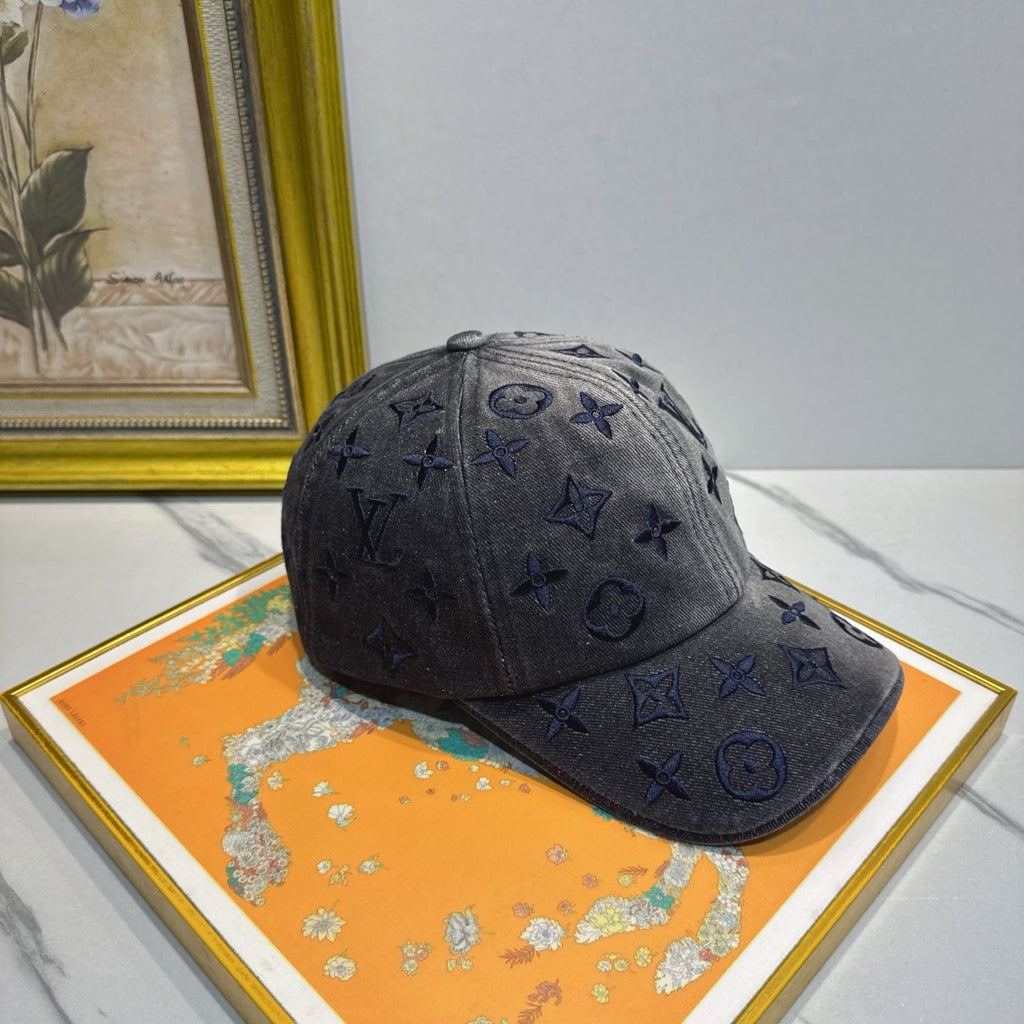 Louis Vuitton Denim Baseball Cap - image 3
