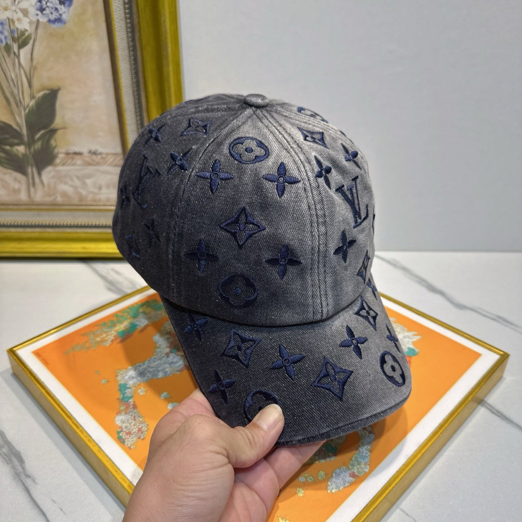 Louis Vuitton Denim Baseball Cap - image 7