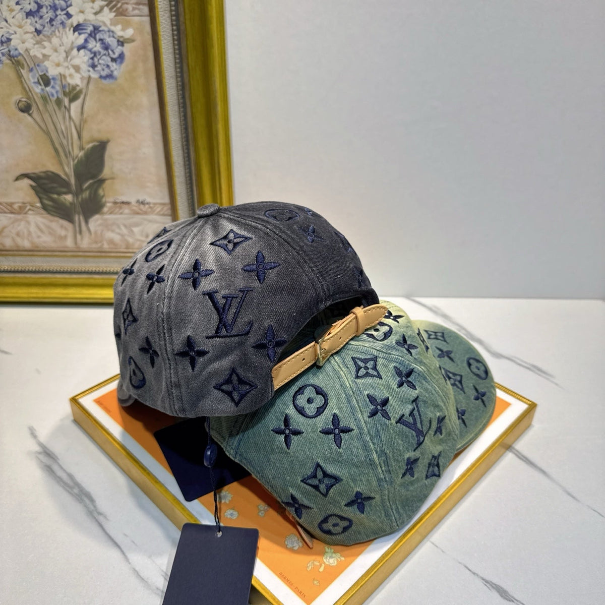 Louis Vuitton Denim Baseball Cap - image 9