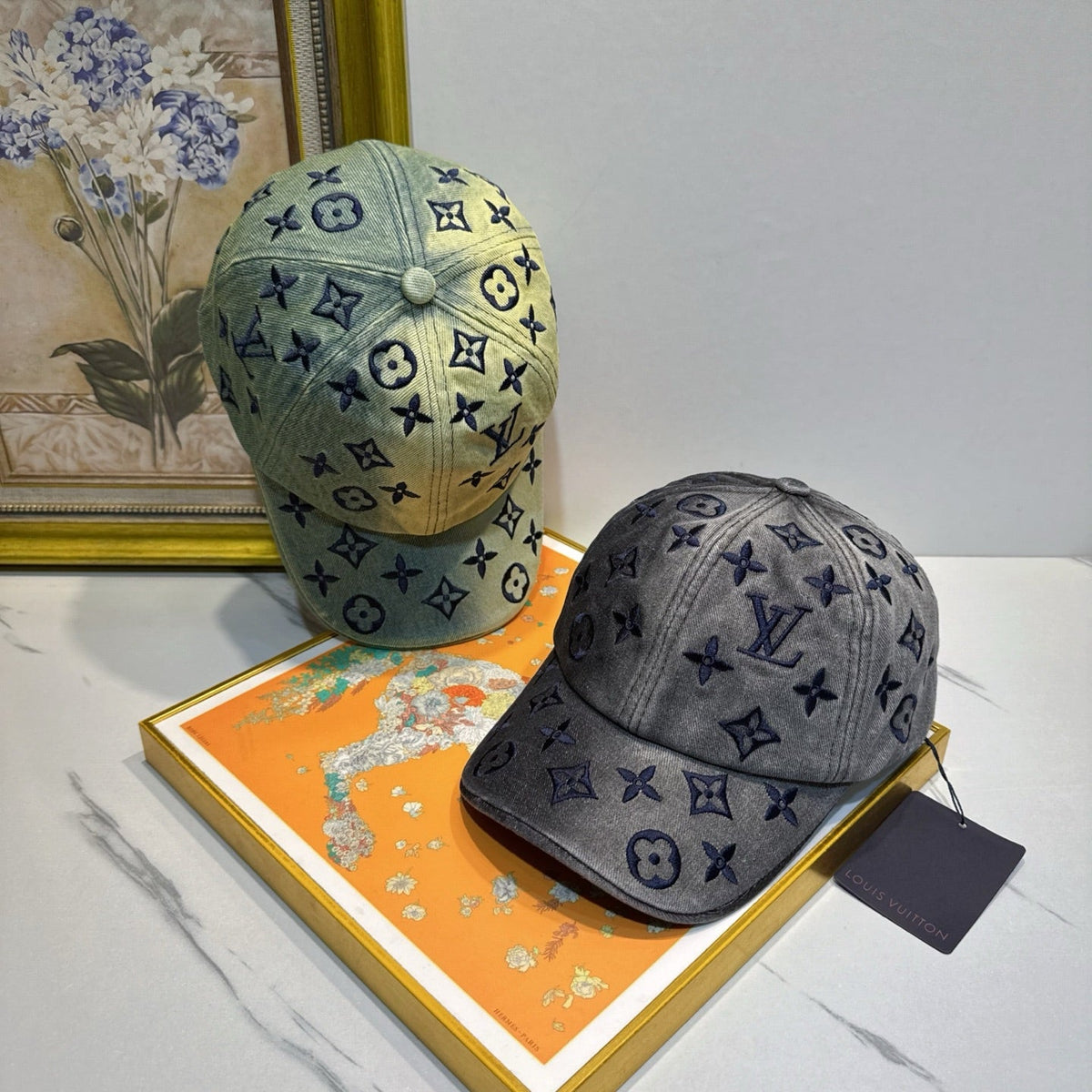 Louis Vuitton Denim Baseball Cap - image 4