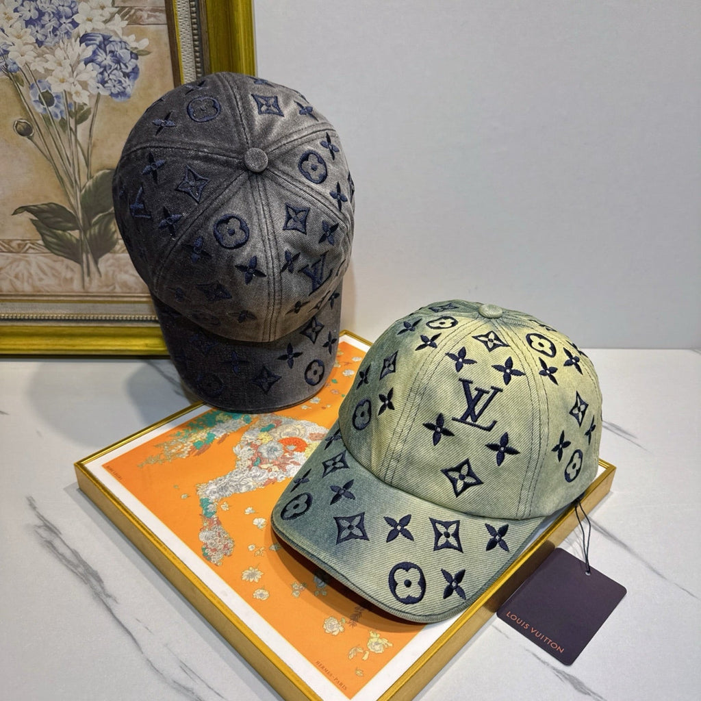 Louis Vuitton Denim Baseball Cap - image 5