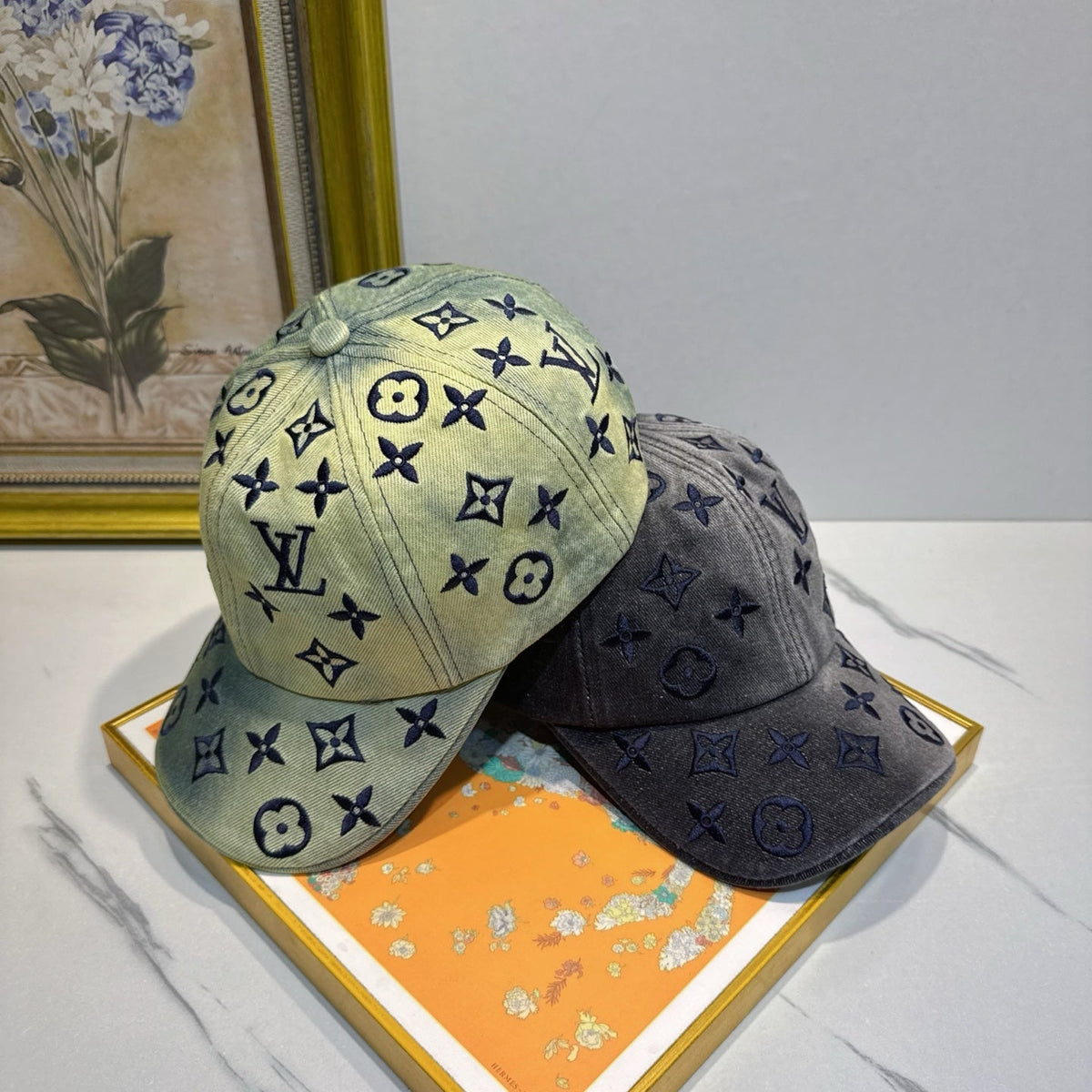 Louis Vuitton Denim Baseball Cap - image 7