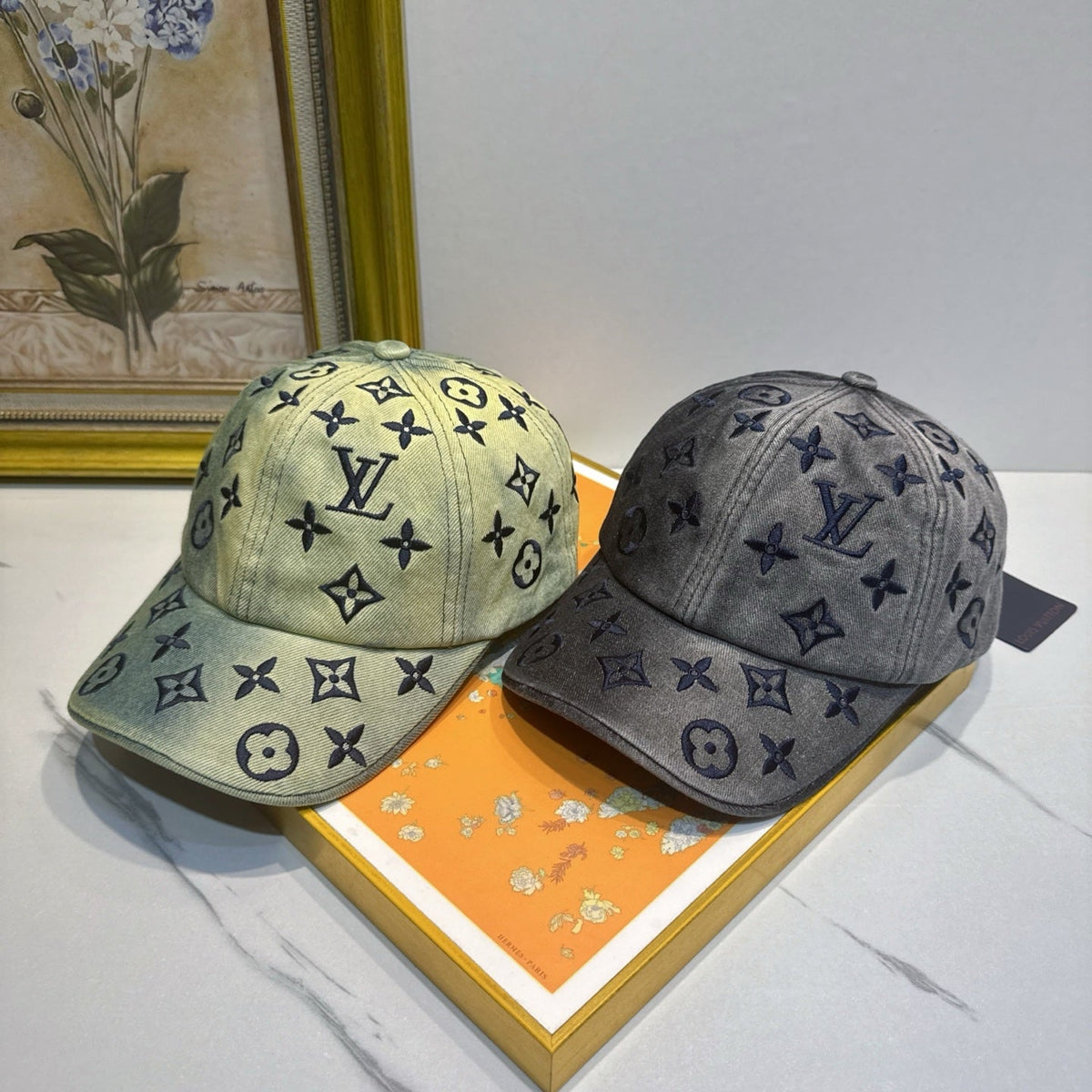 Louis Vuitton Denim Baseball Cap - image 2