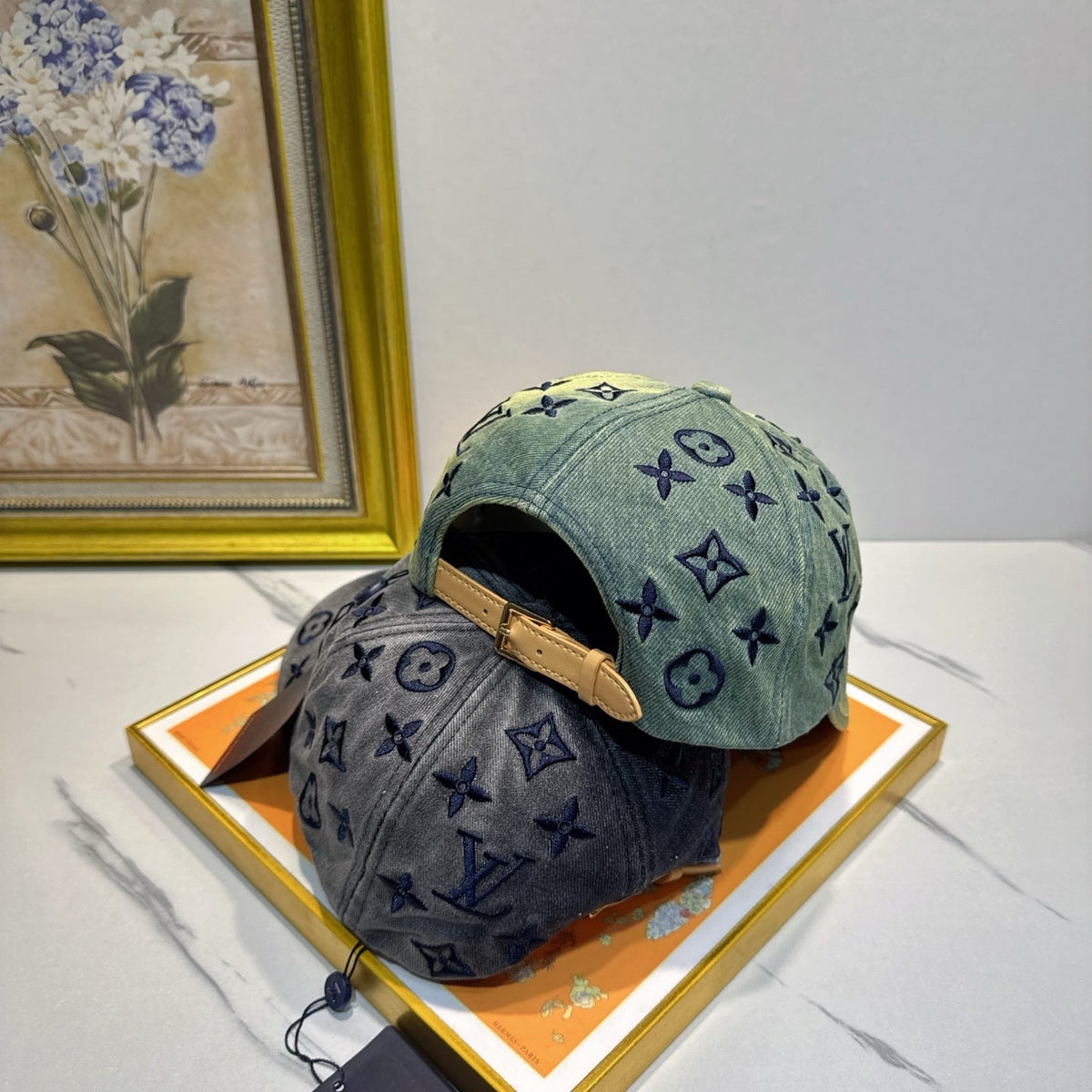 Louis Vuitton Denim Baseball Cap - image 8