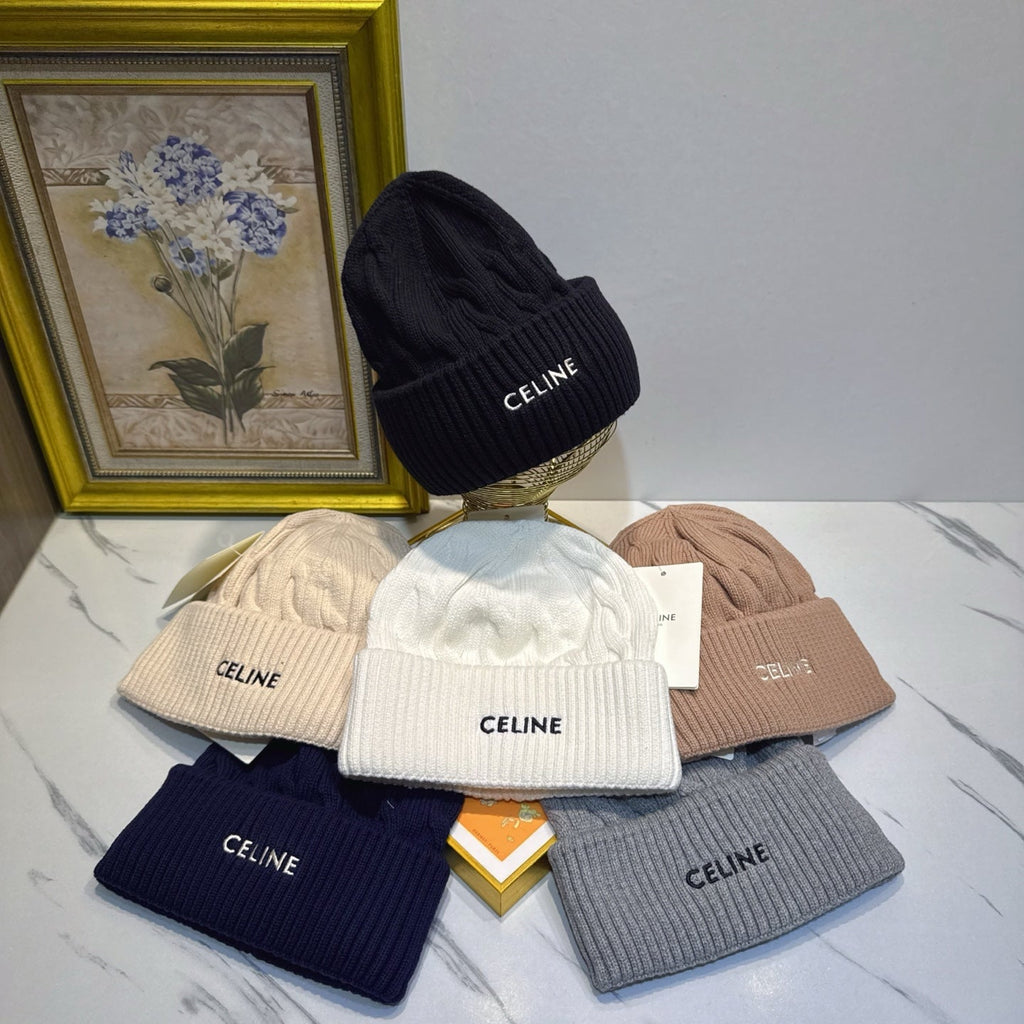 Celine Cashmere Beanie - image 5