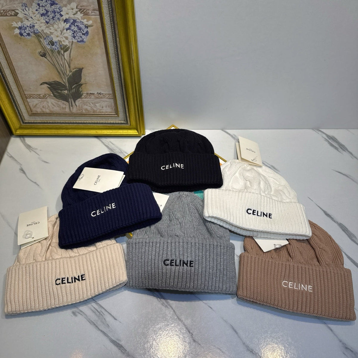 Celine Cashmere Beanie - image 2
