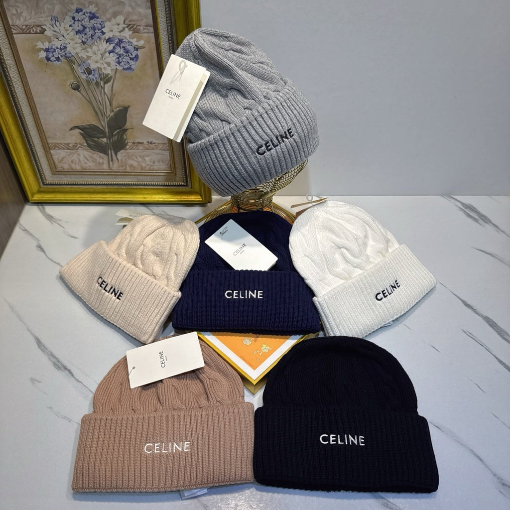 Celine Cashmere Beanie - image 7