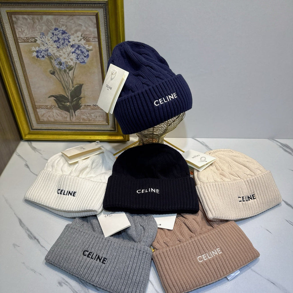 Celine Cashmere Beanie - image 4