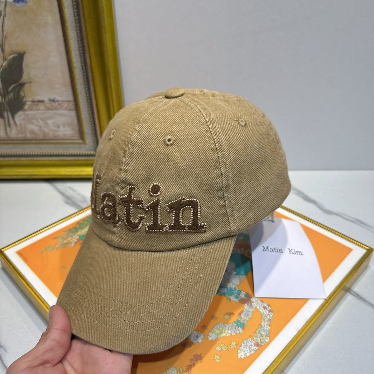 Matin Embroidered Baseball Cap - image 6