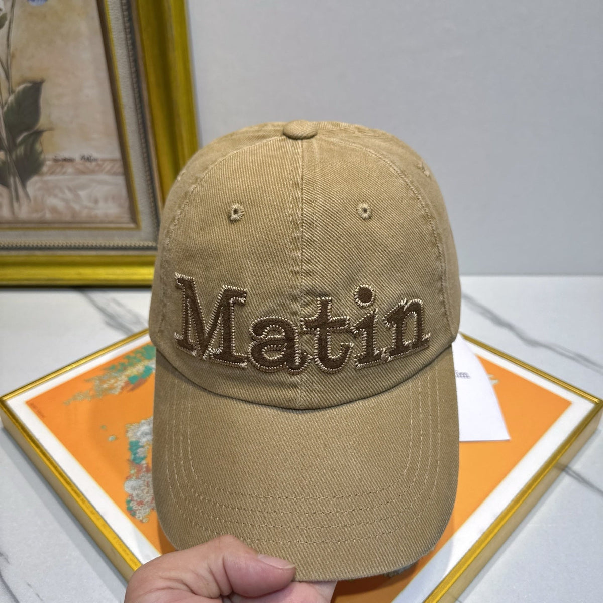 Matin Embroidered Baseball Cap - image 5