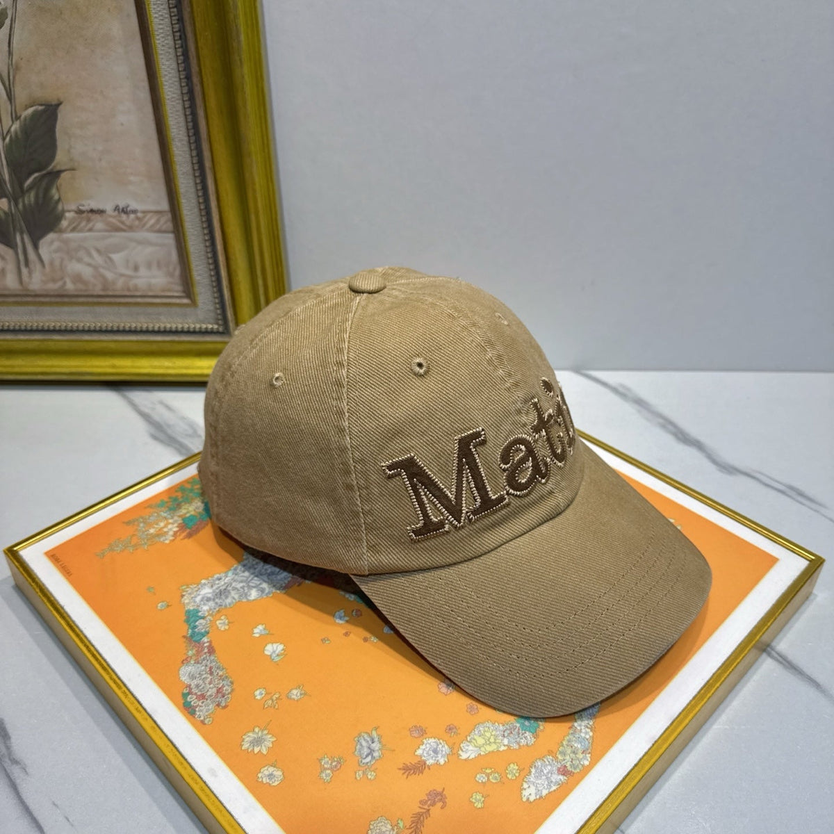 Matin Embroidered Baseball Cap - image 3
