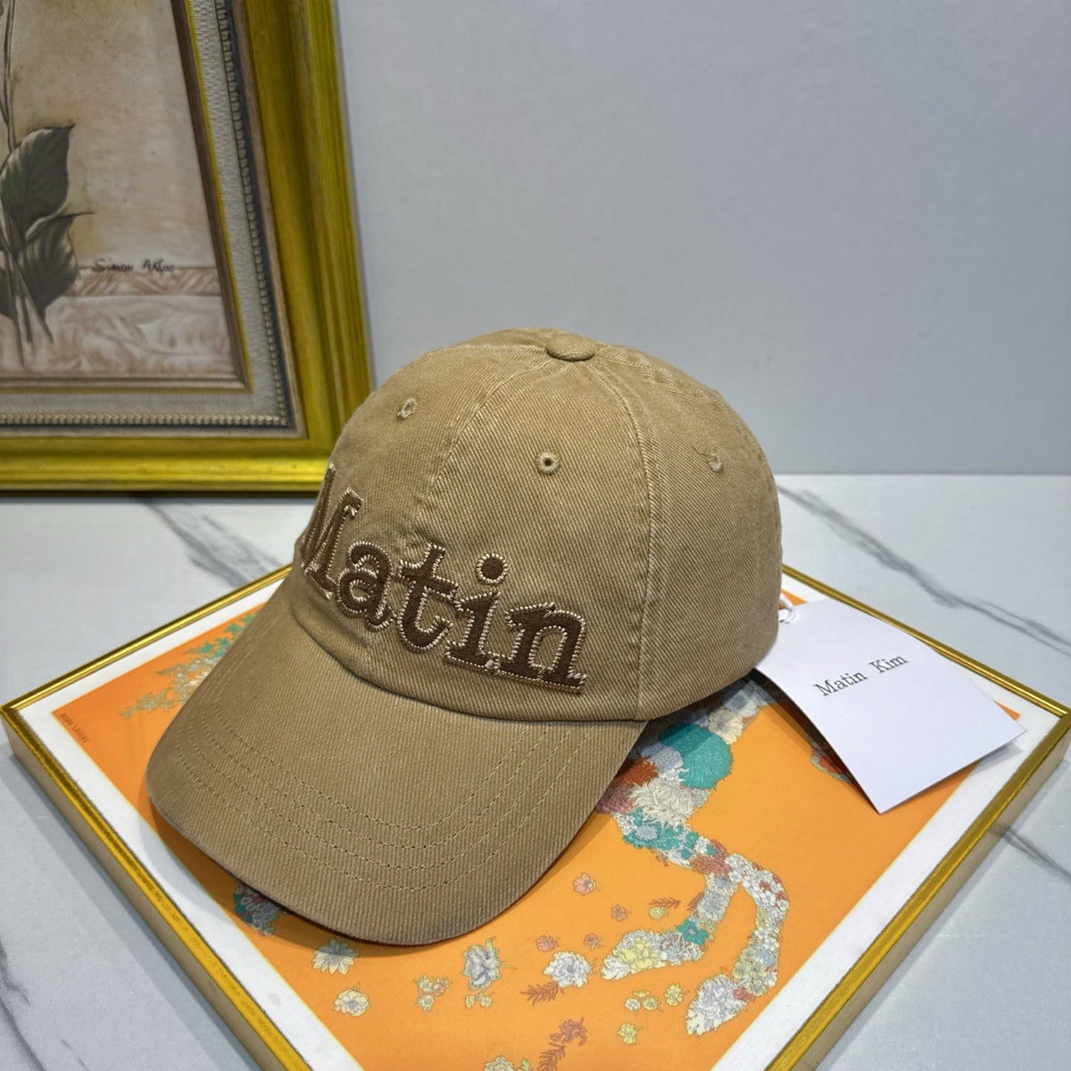 Matin Embroidered Baseball Cap - image 2