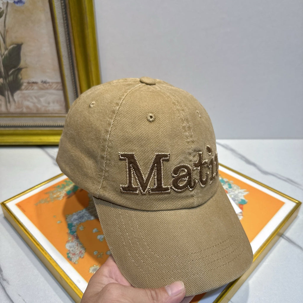 Matin Embroidered Baseball Cap - image 7