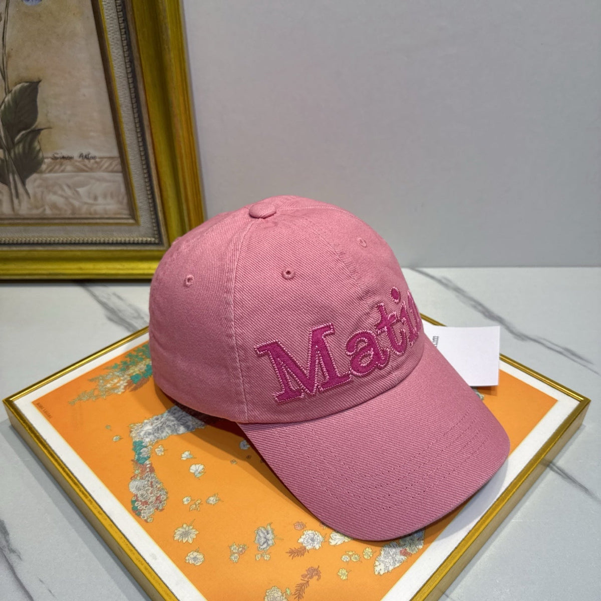 Matin Embroidered Baseball Cap - image 3