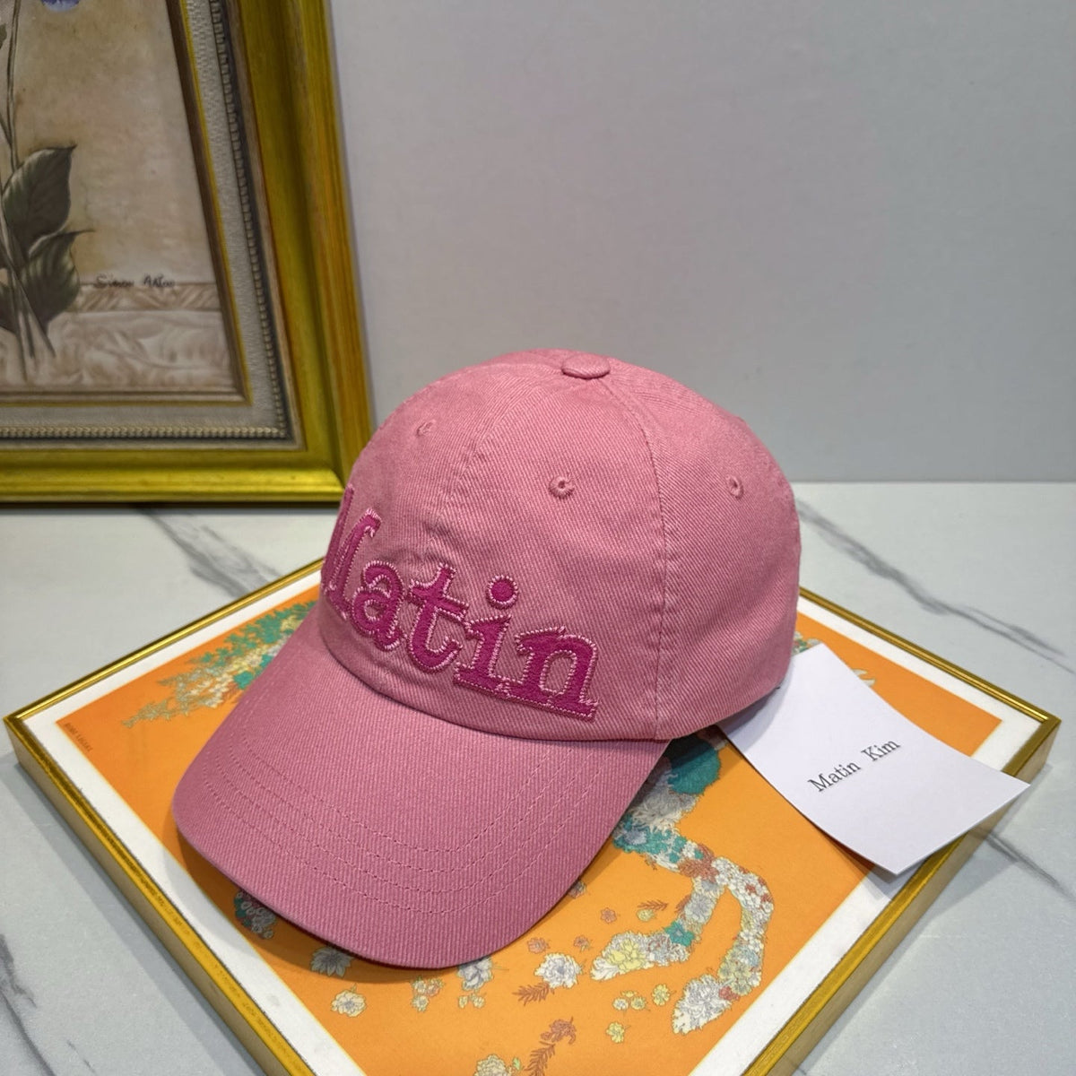 Matin Embroidered Baseball Cap - image 2