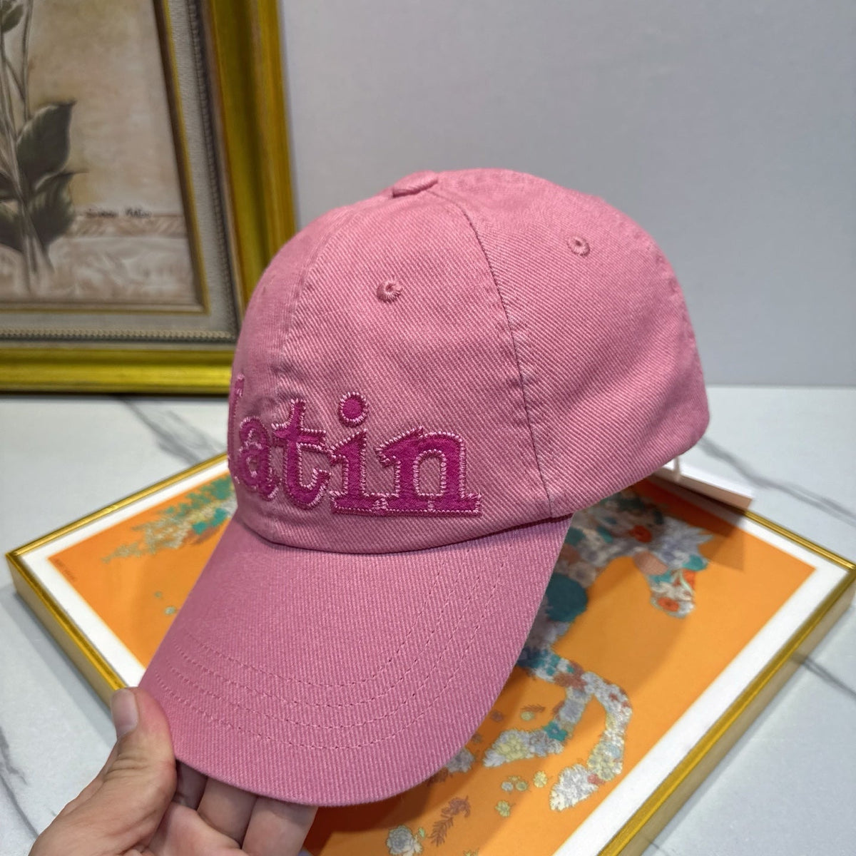 Matin Embroidered Baseball Cap - image 6