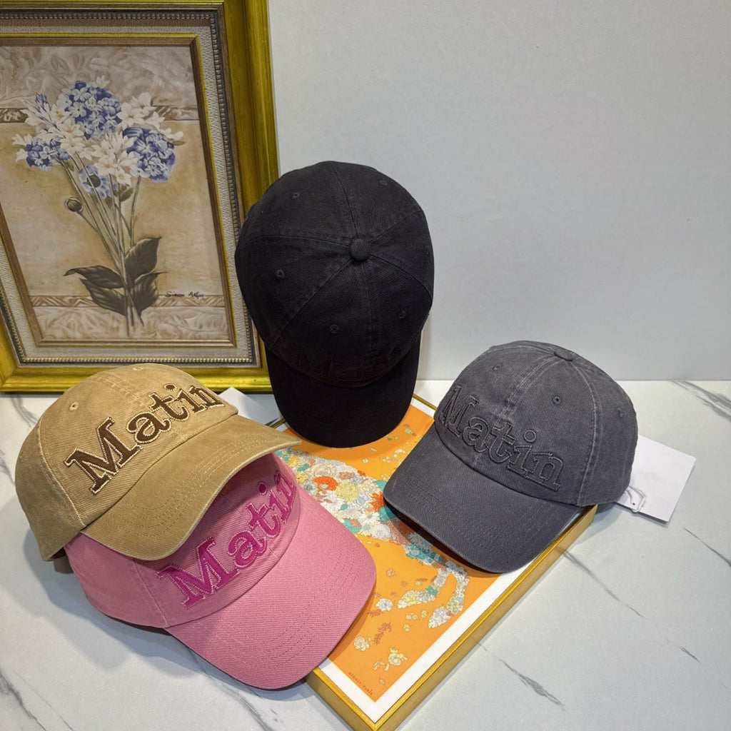 Matin Embroidered Baseball Cap - image 8