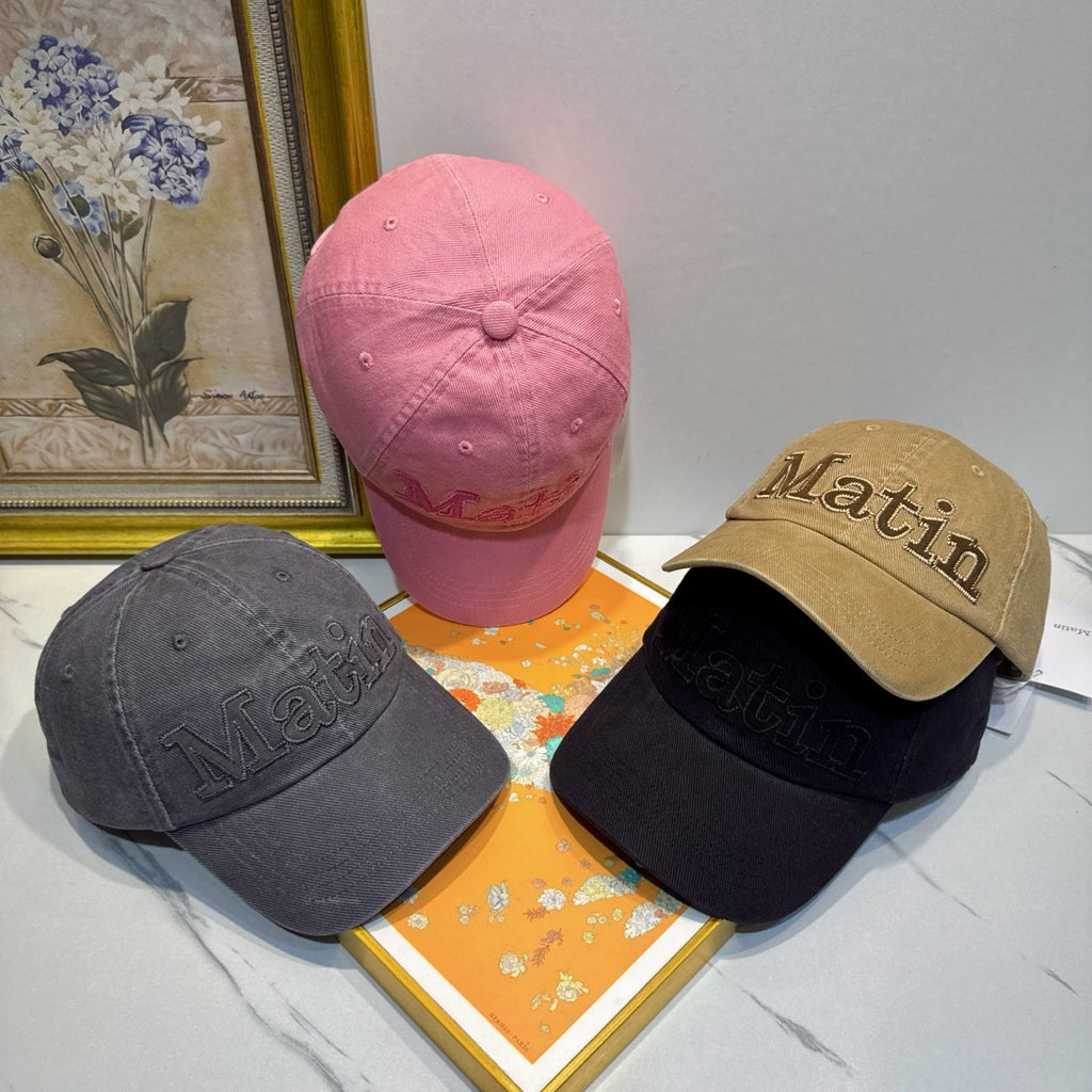 Matin Embroidered Baseball Cap - image 5